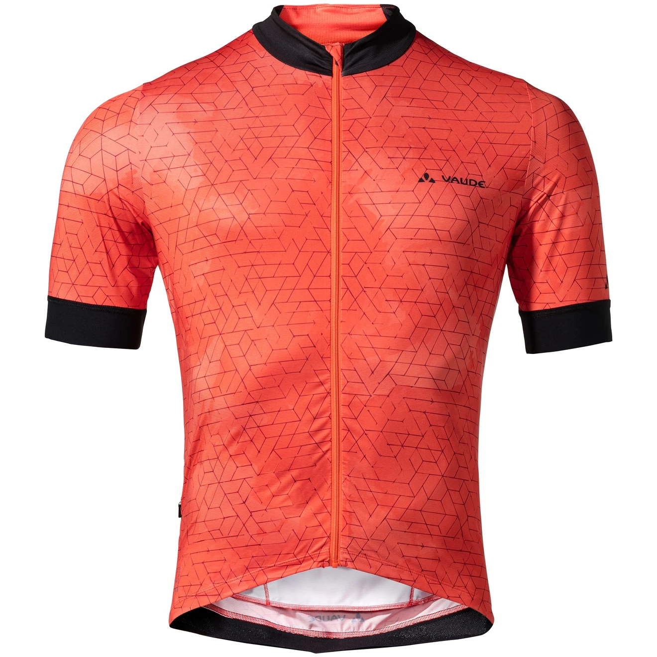 Vaude Men's Furka FZ Tricot Jersey - Glowing Red 5 Vaude Men's Furka FZ Tricot Jersey - Glowing Red - Image 3