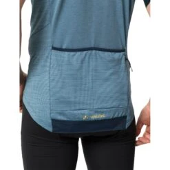 Vaude Men's Kuro FZ Tricot - Blue Grey -Vaude vaude mens kuro fz tricot blue grey 7 1372836