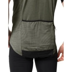 Vaude Men's Kuro FZ Tricot - Khaki -Vaude vaude mens kuro fz tricot khaki 7 1372824
