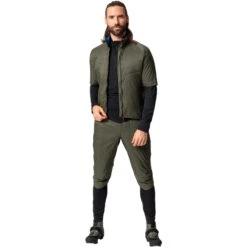 Vaude Men's Kuro Insulation FZ Tricot - Khaki -Vaude vaude mens kuro insulation fz tricot khaki 1 1508321