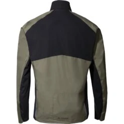 Vaude Kuro Rain Jacket Men - Khaki -Vaude vaude mens kuro rain jacket khaki 2 1382143