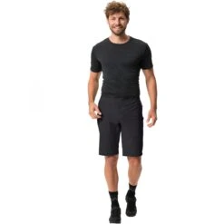 Vaude Men's Kuro Shorts - Black Uni -Vaude vaude mens kuro shorts black uni 4 1380585