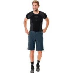 Vaude Men's Kuro Shorts - Dark Sea 16 Vaude Men's Kuro Shorts - Dark Sea -Vaude vaude mens kuro shorts dark sea 1 1110474