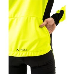 Vaude Men's Kuro Softshell Jacket - Neon Yellow -Vaude vaude mens kuro softshell jacket neon yellow b5 1080405