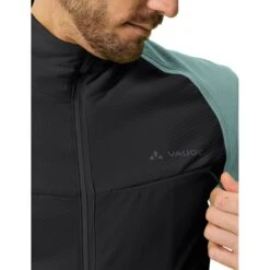 Vaude Men's Kuro Softshell ZO Jacket - Dusty Moss -Vaude vaude mens kuro softshell zo jacket dusty moss 6 1254354