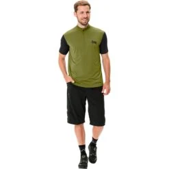 Vaude Ledro Shirt Men - Avocado -Vaude vaude mens ledro shirt avocado 6 1110520