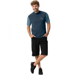 Vaude Ledro Shirt Men - Dark Sea Uni -Vaude vaude mens ledro shirt dark sea uni 1 1380650