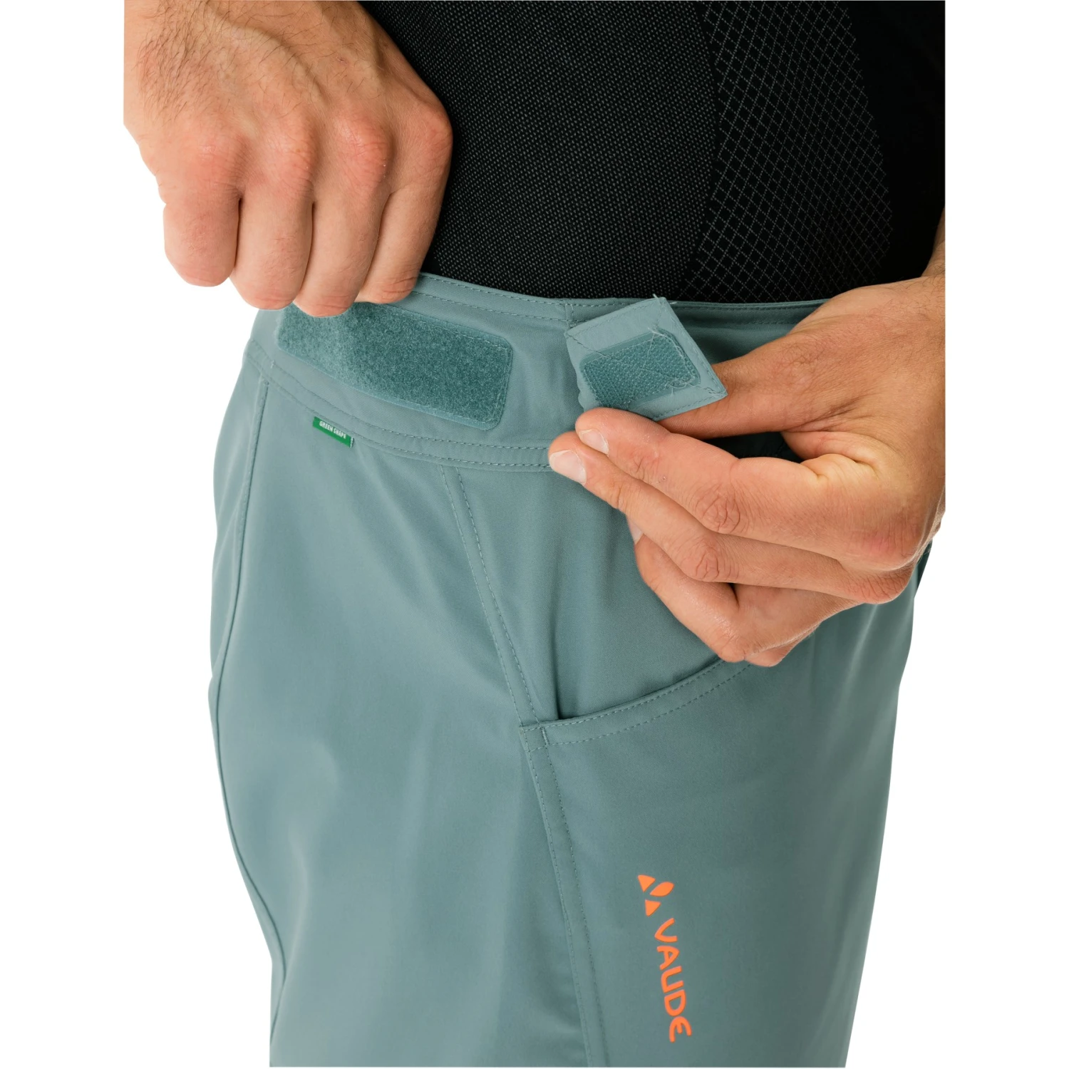 Vaude Men's Ledro Shorts - Dusty Moss 7 Vaude Men's Ledro Shorts - Dusty Moss - Image 5