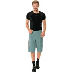Vaude Men's Ledro Shorts - Dusty Moss 15 Vaude Men's Ledro Shorts - Dusty Moss -Vaude vaude mens ledro shorts dusty moss 2 1110557