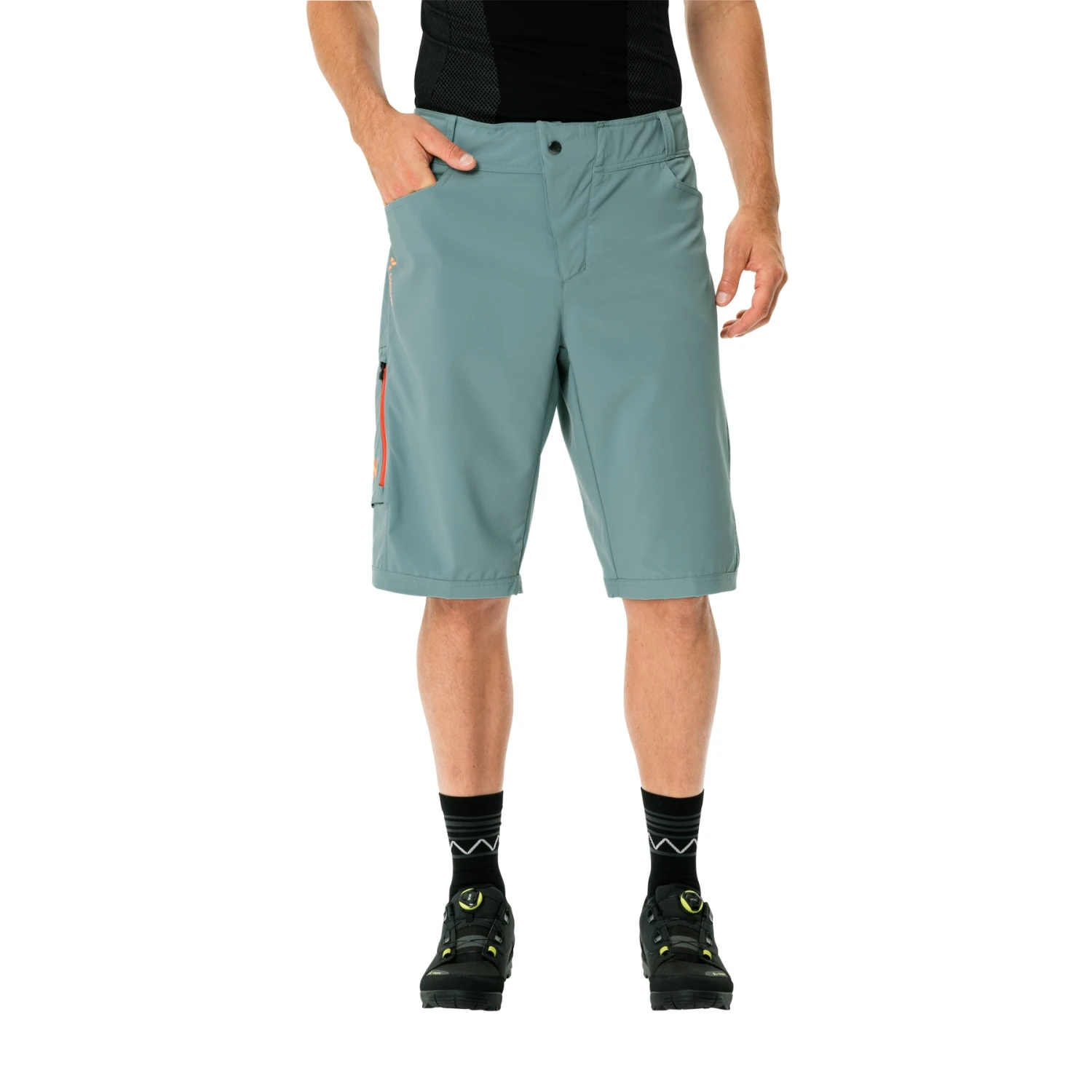 Vaude Men's Ledro Shorts - Dusty Moss 5 Vaude Men's Ledro Shorts - Dusty Moss - Image 3