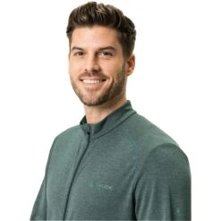 Vaude Men's Matera LS Tricot - Dusty Forest -Vaude vaude mens matera ls tricot dusty forest 6 1256972