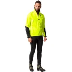 Vaude Men's Matera Softshell Jacket II - Neon Yellow 17 Vaude Men's Matera Softshell Jacket II - Neon Yellow -Vaude vaude mens matera softshell jacket ii neon yellow 1 1509037