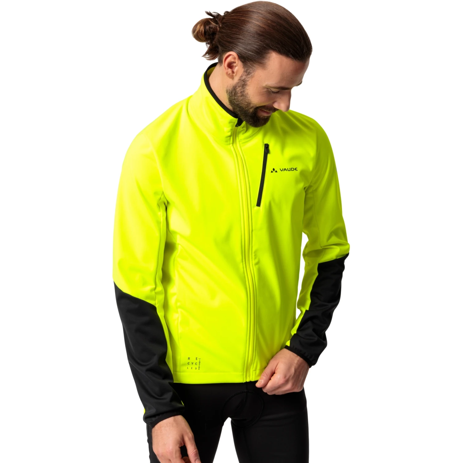 Vaude Men's Matera Softshell Jacket II - Neon Yellow 3 Vaude Men's Matera Softshell Jacket II - Neon Yellow