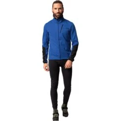 Vaude Men's Matera Softshell Jacket II - Royal -Vaude vaude mens matera softshell jacket ii royal 1 1509391