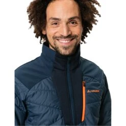 Vaude Men's Minaki Jacket III - Dark Sea Uni -Vaude vaude mens minaki jacket iii dark sea uni 2 1257402
