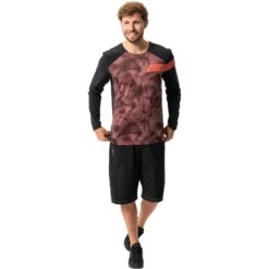 Vaude Moab PRO Long Sleeve Shirt Men - Dark Oak -Vaude vaude mens moab ls pro shirt dark oak 1 1377102