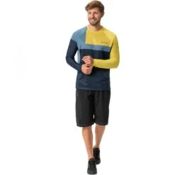 Vaude Men's Moab LS T-Shirt VI - Dandelion -Vaude vaude mens moab ls t shirt vi dandelion 1 1377915