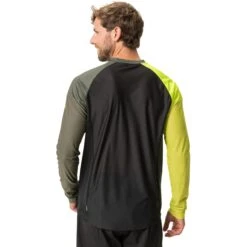 Vaude Men's Moab LS T-Shirt VI - Khaki -Vaude vaude mens moab ls t shirt vi khaki 5 1377913