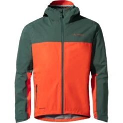 Vaude Moab Rain Jacket Men - Dusty Forest -Vaude vaude mens moab rain jacket dusty forest 1 1137472
