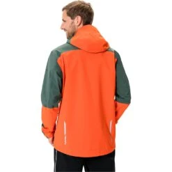 Vaude Moab Rain Jacket Men - Dusty Forest -Vaude vaude mens moab rain jacket dusty forest 4 1137475