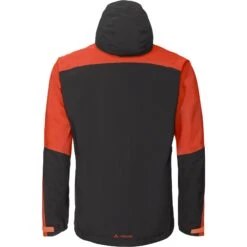 Vaude Moab Rain Jacket Men - Glowing Red -Vaude vaude mens moab rain jacket glowing red 3 1379826