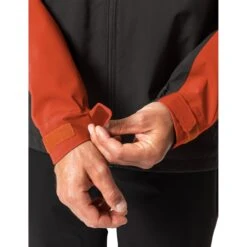 Vaude Moab Rain Jacket Men - Glowing Red -Vaude vaude mens moab rain jacket glowing red 6 1379829