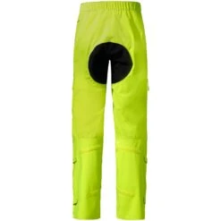 Vaude Men's Moab Rain Pants - Neon Yellow -Vaude vaude mens moab rain pants neon yellow 3 1138637