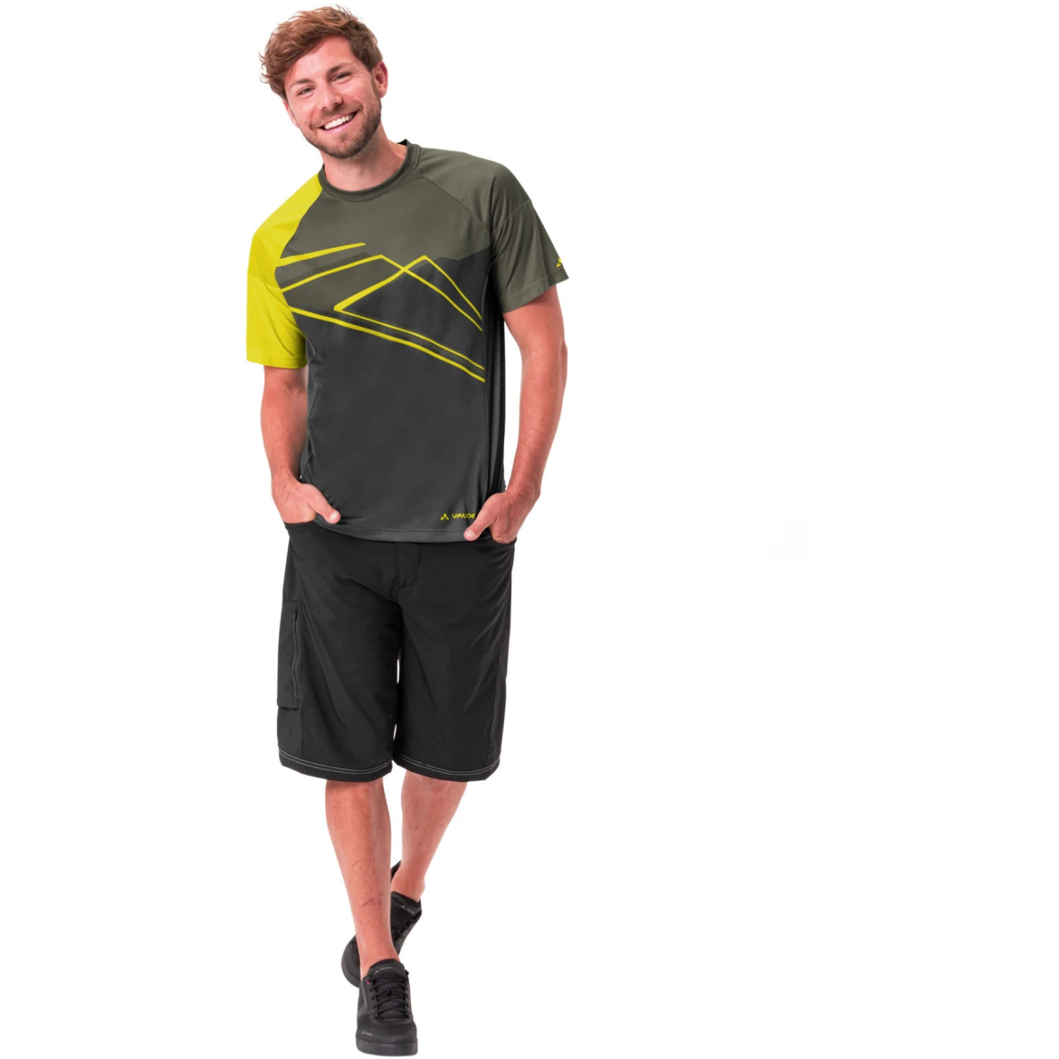 Vaude Men's Moab T-Shirt VI - Khaki 9 Vaude Men's Moab T-Shirt VI - Khaki - Image 7