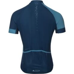 Vaude Men's Posta FZ Tricot - Blue Grey -Vaude vaude mens posta fz tricot blue grey 3 1378018