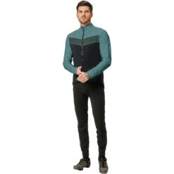 Vaude Men's Posta LS Tricot - Dusty Moss -Vaude vaude mens posta ls tricot dusty moss 1 1259839