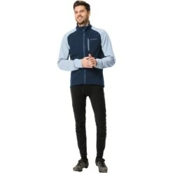 Vaude Men's Posta Softshell Jacket VI - Cloudy Blue -Vaude vaude mens posta softshell jacket vi cloudy blue 1 1260012