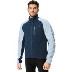 Vaude Men's Posta Softshell Jacket VI - Cloudy Blue -Vaude vaude mens posta softshell jacket vi cloudy blue 4 1260015