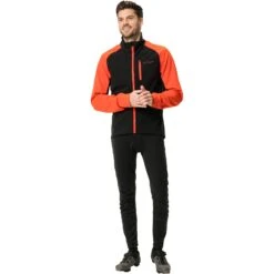 Vaude Men's Posta Softshell Jacket VI - Glowing Red -Vaude vaude mens posta softshell jacket vi glowing red 1 1259996