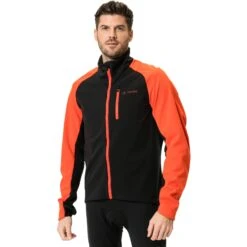 Vaude Men's Posta Softshell Jacket VI - Glowing Red -Vaude vaude mens posta softshell jacket vi glowing red 4 1259999