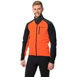 Vaude Men's Posta Softshell Jacket VI - Neon Orange 12 Vaude Men's Posta Softshell Jacket VI - Neon Orange -Vaude vaude mens posta softshell jacket vi neon orange b5 1329115