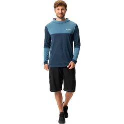 Vaude Qimsa Hoody Men - Dark Sea Uni -Vaude vaude mens qimsa hoody dark sea uni 1 1378617