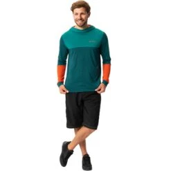 Vaude Qimsa Hoody Men - Mallard Green -Vaude vaude mens qimsa hoody mallard green 1 1378631