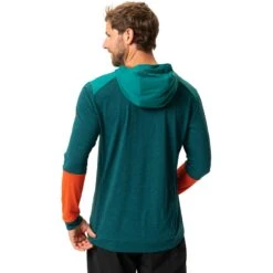 Vaude Qimsa Hoody Men - Mallard Green -Vaude vaude mens qimsa hoody mallard green 5 1378635