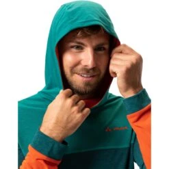 Vaude Qimsa Hoody Men - Mallard Green -Vaude vaude mens qimsa hoody mallard green 7 1378630