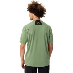Vaude Men's Qimsa Logo Shirt - Willow Green -Vaude vaude mens qimsa logo shirt willow green 5 1383286