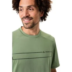 Vaude Men's Qimsa Logo Shirt - Willow Green -Vaude vaude mens qimsa logo shirt willow green 6 1383287