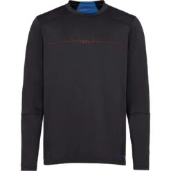 Vaude Men's Qimsa LS Shirt - Black Uni -Vaude vaude mens qimsa ls shirt black uni 2 1510563