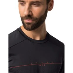 Vaude Men's Qimsa LS Shirt - Black Uni -Vaude vaude mens qimsa ls shirt black uni 7 1510561