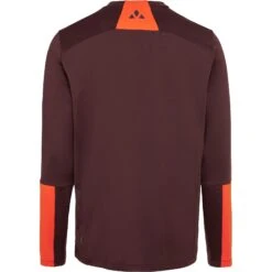 Vaude Men's Qimsa LS Shirt - Dark Oak Uni -Vaude vaude mens qimsa ls shirt dark oak uni 2 1510580