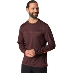Vaude Men's Qimsa LS Shirt - Dark Oak Uni