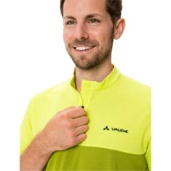 Vaude Qimsa Shirt Men - Bright Green -Vaude vaude mens qimsa shirt bright green 5 1111722