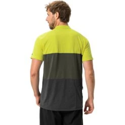 Vaude Qimsa Shirt Men - Bright Green Uni -Vaude vaude mens qimsa shirt bright green uni 5 1380116