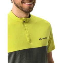 Vaude Qimsa Shirt Men - Bright Green Uni -Vaude vaude mens qimsa shirt bright green uni 6 1380117