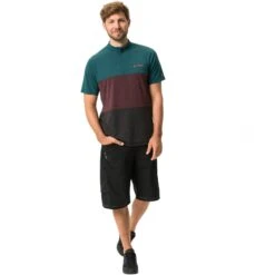 Vaude Qimsa Shirt Men - Mallard Green -Vaude vaude mens qimsa shirt mallard green 1 1380126