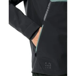 Vaude Men's Qimsa Softshell Jacket - Dusty Moss -Vaude vaude mens qimsa softshell jacket dusty moss 7 1260320